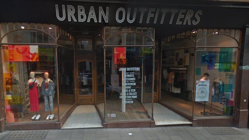 Urban Outfitters shop