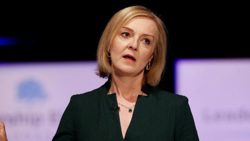 Liz Truss said she would tackle the cost of living crisis by immediately cutting taxes