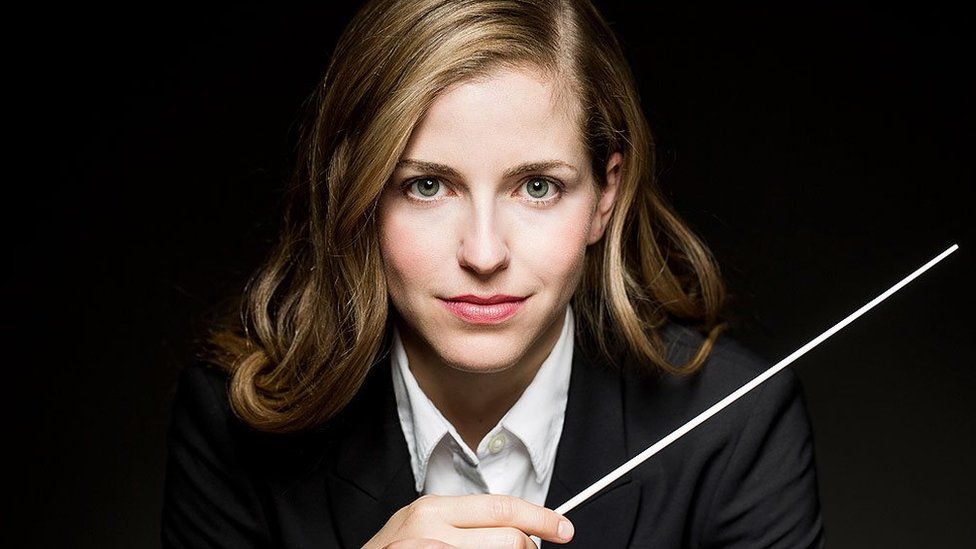 Award-winning American conductor Karina Canellakis