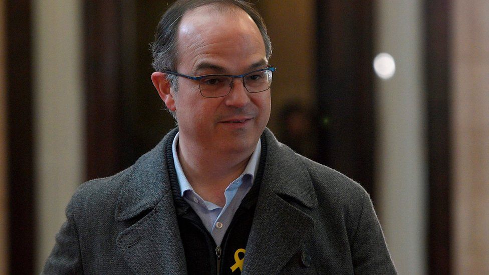 former Catalan government spokesman Jordi Turull