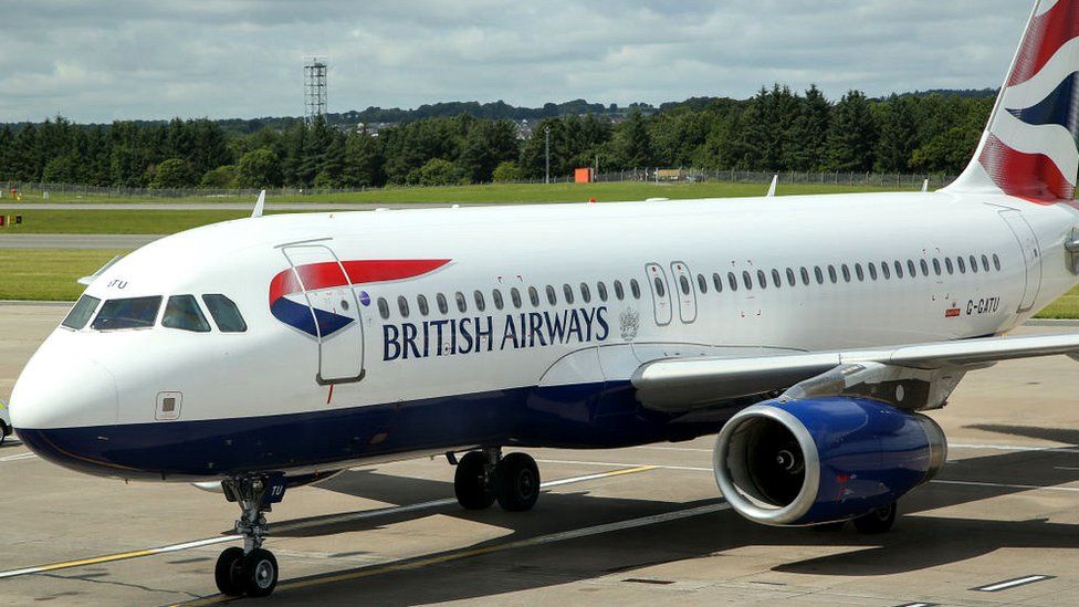 British Airways plane