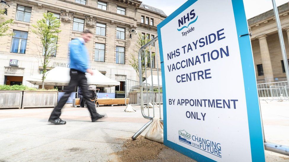Tayside vaccination centre