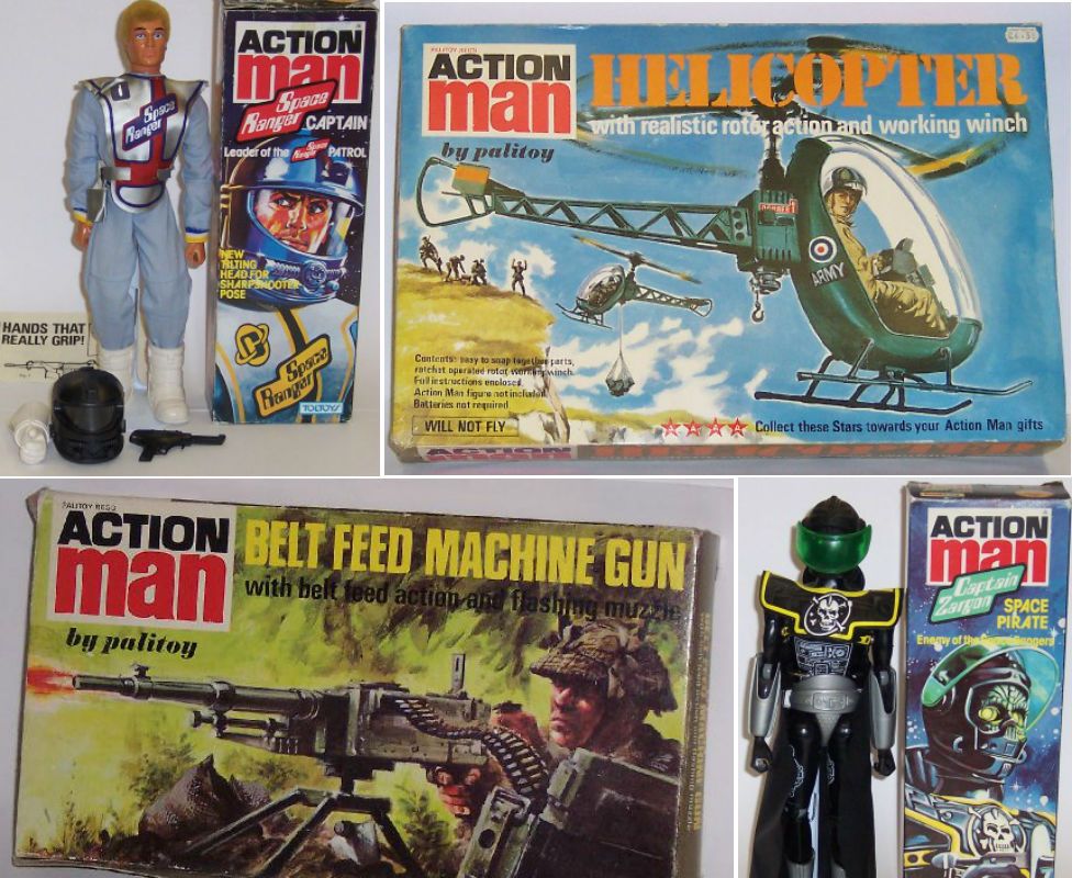 Collection of Action Man toys