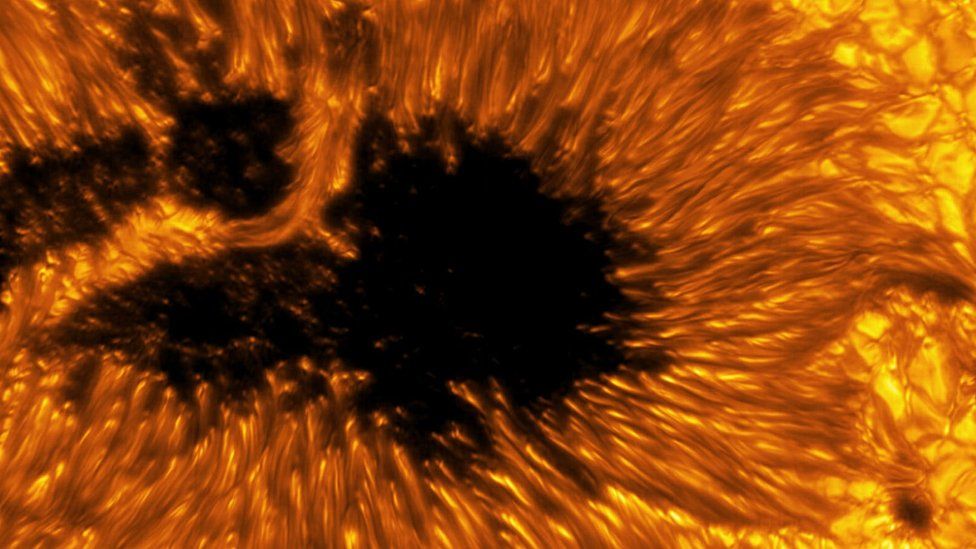 Horrifying images of a sunspot from Inouye Solar Telescope | Digital Trends