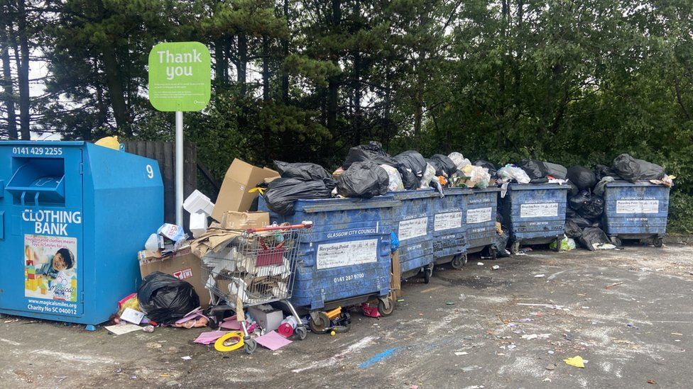 Sainsbury's recycling point