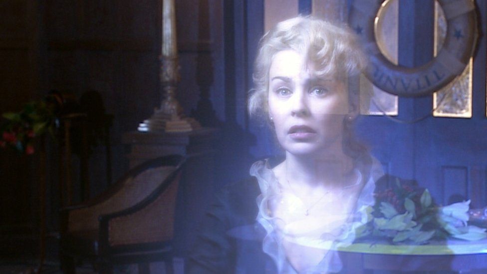 Kylie Minogue as Astrid Peth in the Dr Who 2007 Christmas special Voyage of the Damned