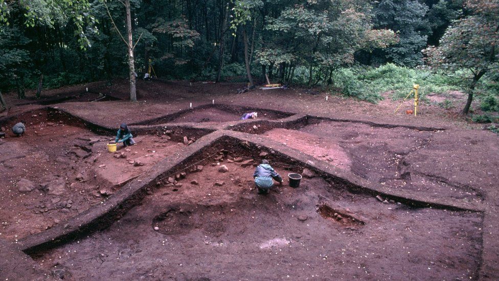 Scientists excavated Scandinavian burial mounds in Derbyshire