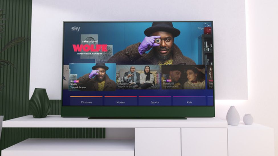 Sky launches streaming TV with no satellite dish - BBC News