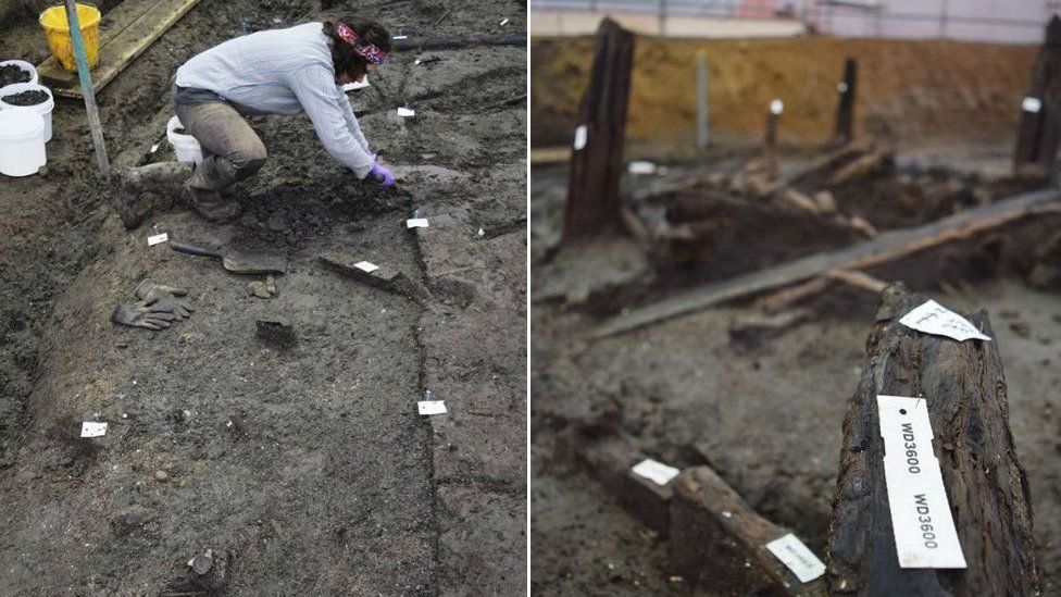 Bronze Age excavation at Must Farm