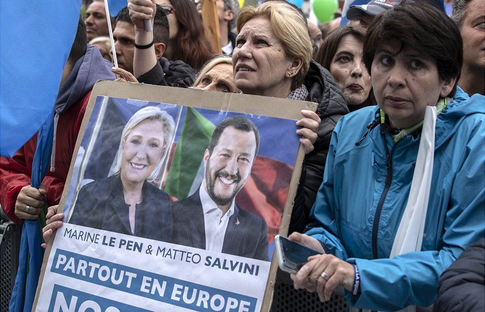 Nationalist rally in Milan (18 May 19)