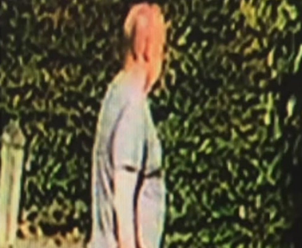 CCTV image showing Derek Gane prior to being found injured