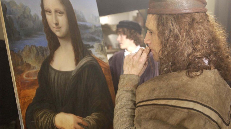 Mark Rylance as Leonard da Vinci in BBC's the Secret Life of the Mona Lisa (2003)