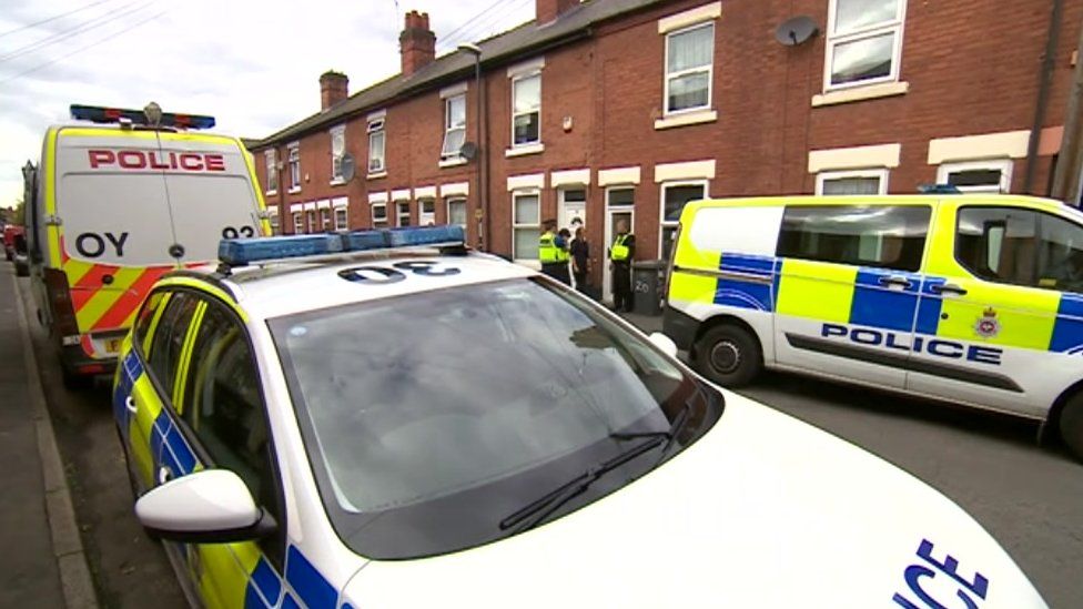Raids at houses in Derby