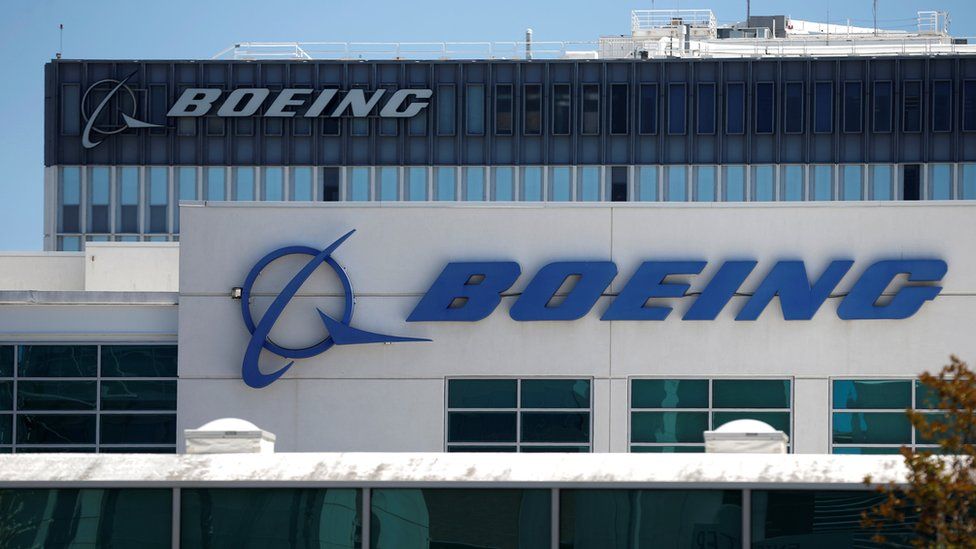 Boeing facilities are seen in Los Angeles, California, U.S. April 22, 2016