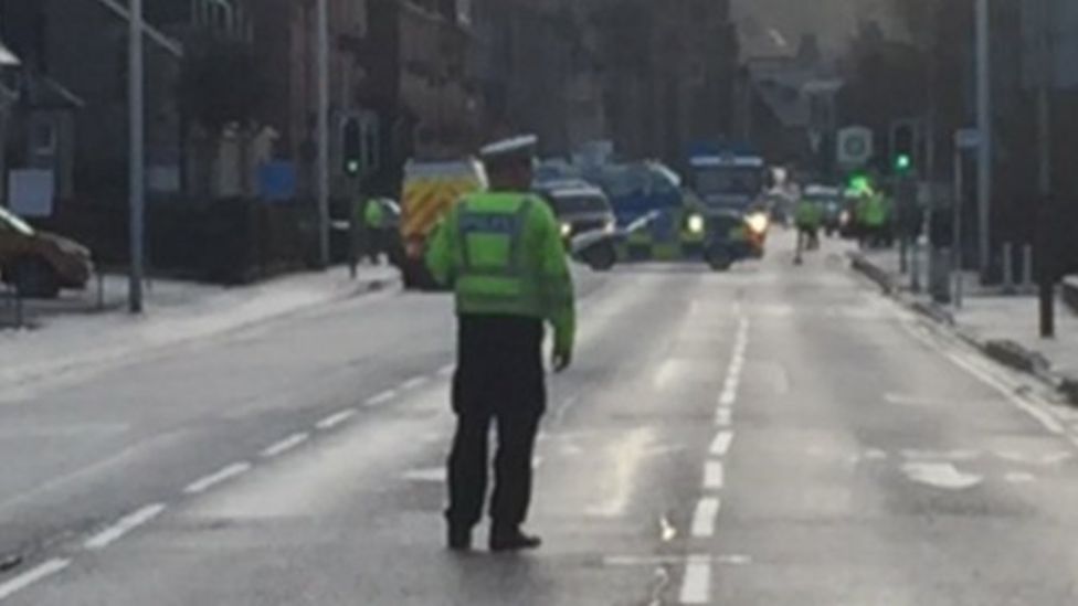 Motorcyclist Killed In Collision With Lorry - BBC News