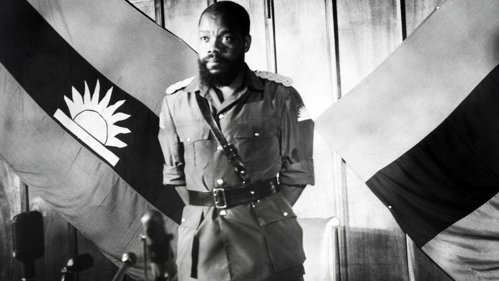 Nigerian secessionist Colonel Odumegwu Emeka Ojukwu