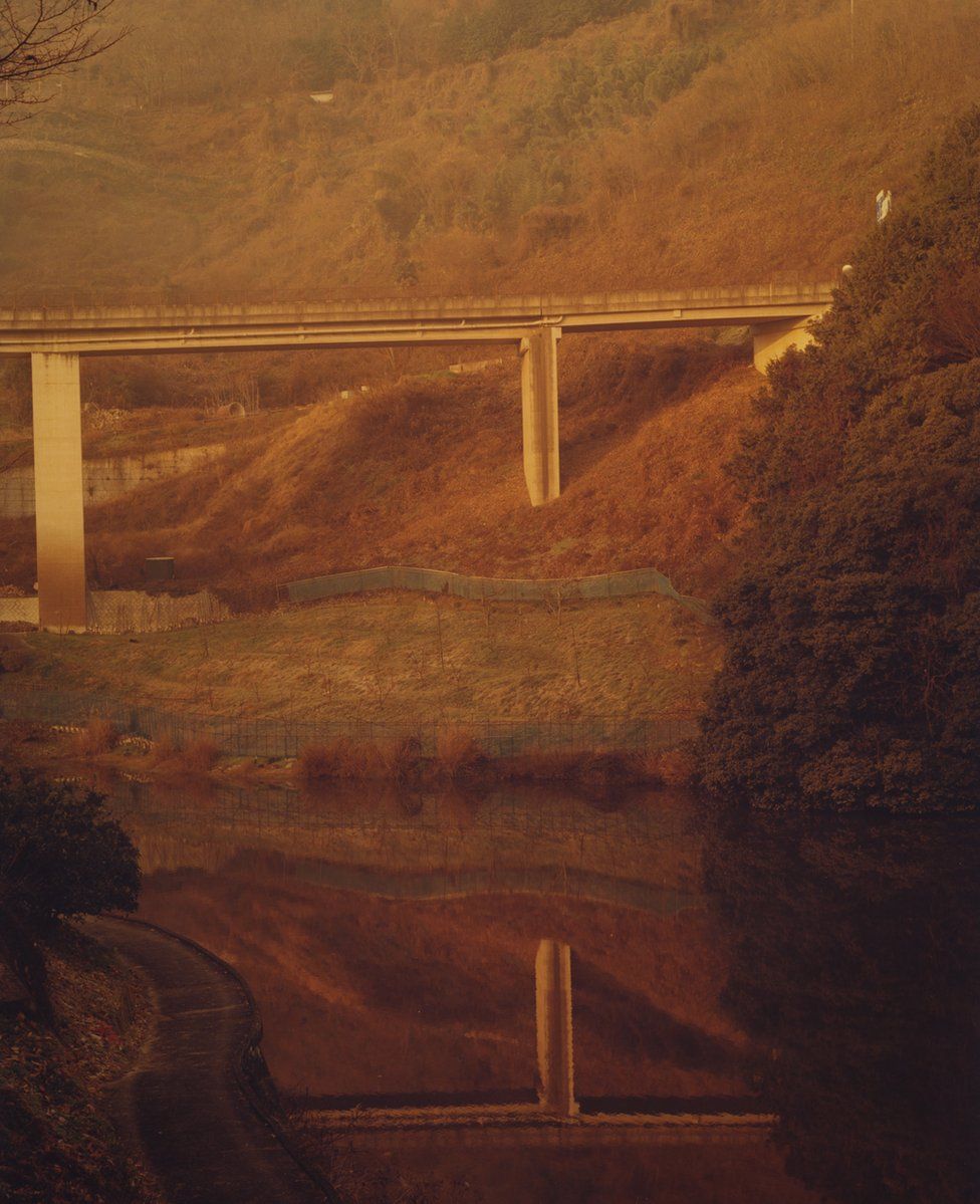 A bridge across a river