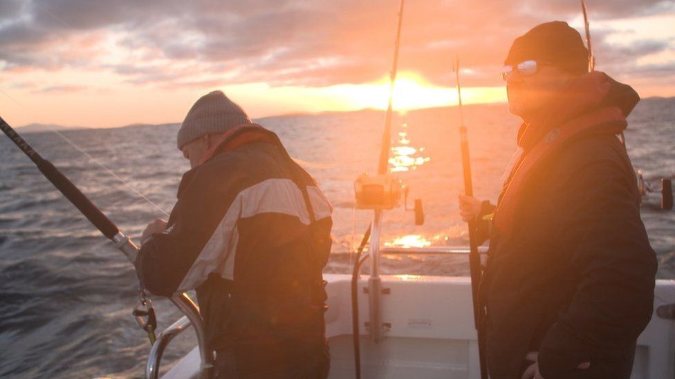 Looking for Atlantic bluefin tuna off the Western Isles