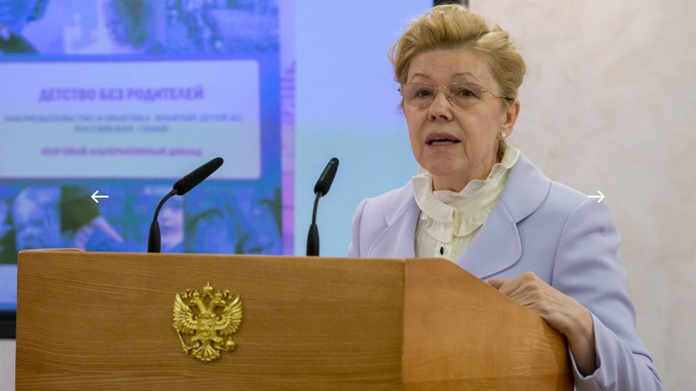 Russian Senator Yelena Mizulina