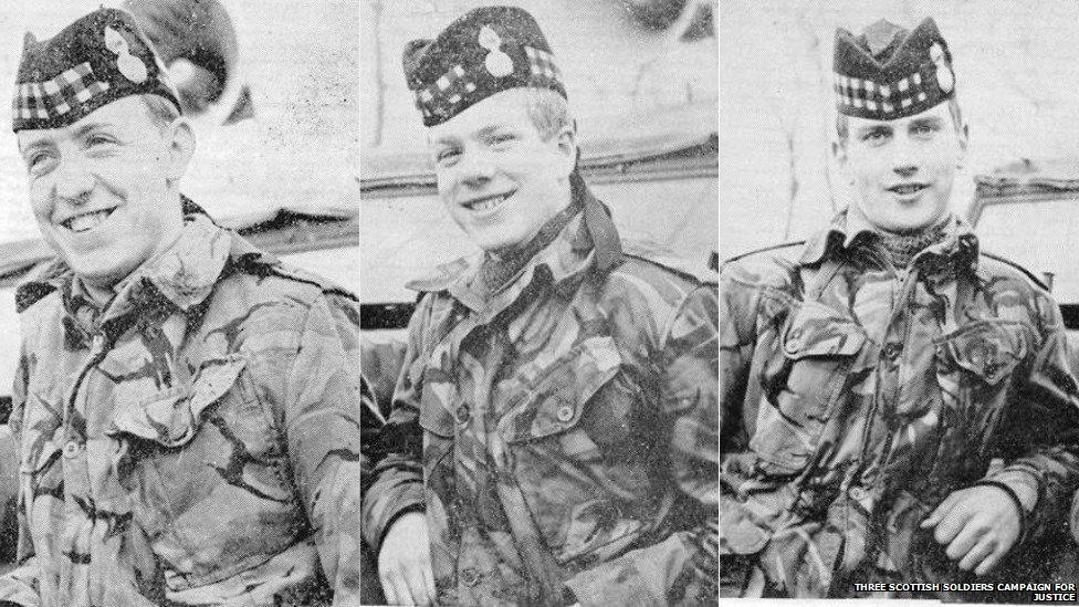 Fusilier Dougald McCaughey, Fusilier Joseph McCaig and Fusilier John McCaig