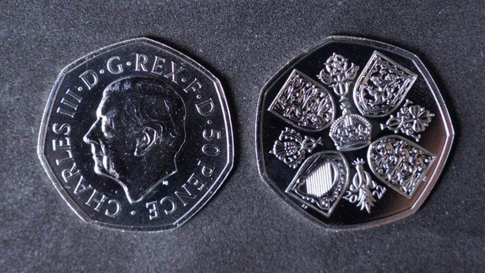 New 50p Coins 2024 Charles - Cate Marysa