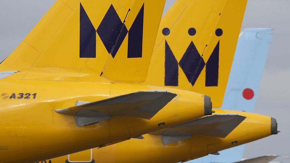 Monarch plane tail