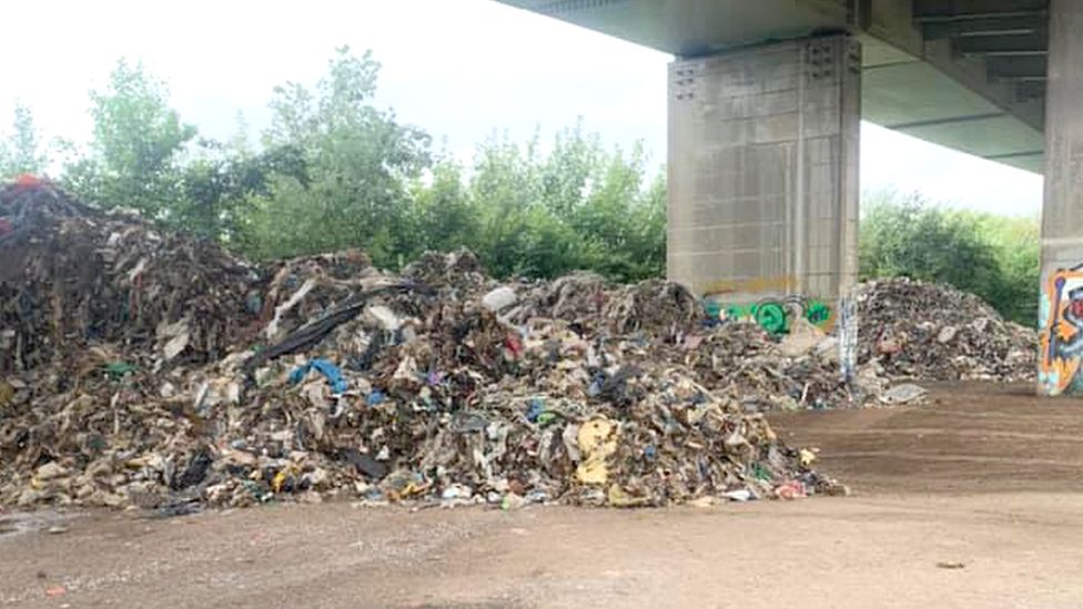 Fly-tipping dumping