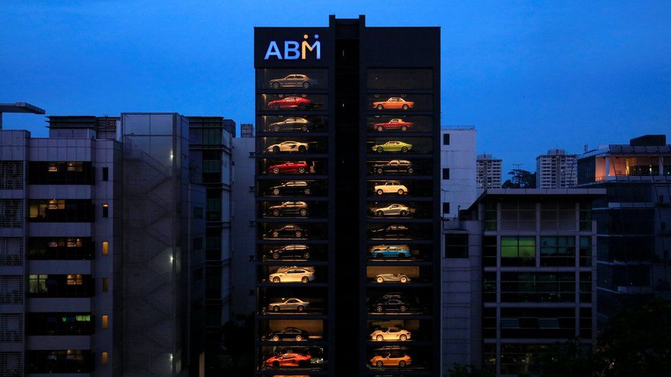 máquina de vending en Singapur de ABM