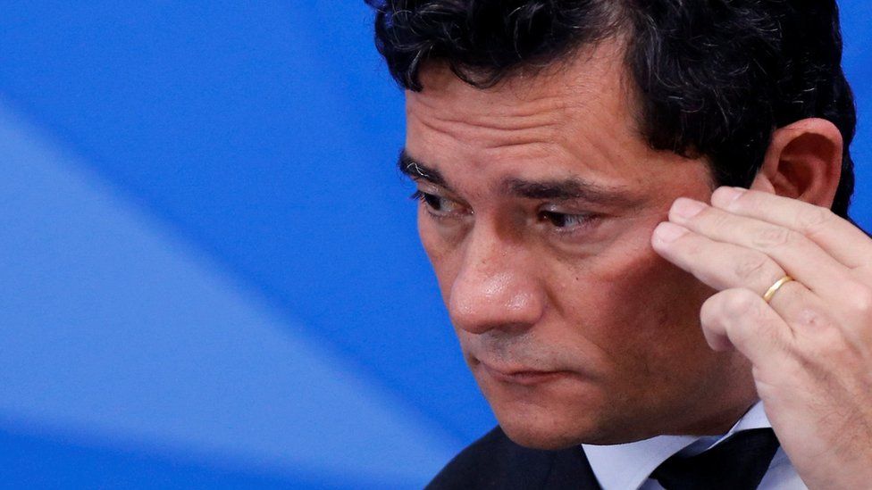 Former Brazilian Justice Minister Sergio Moro