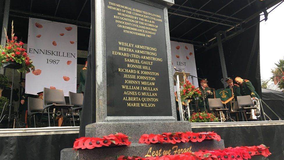 Enniskillen Poppy Day bomb memorial
