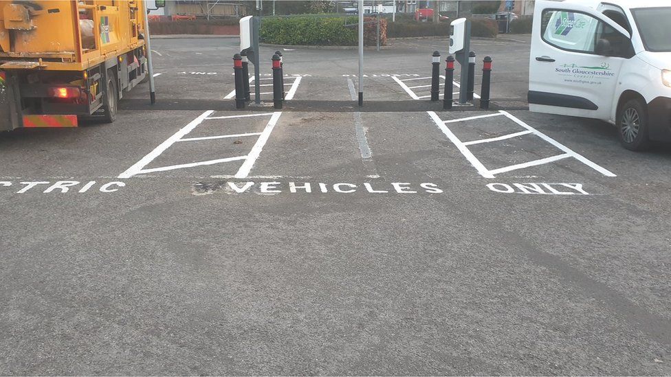 Corrected car parking space