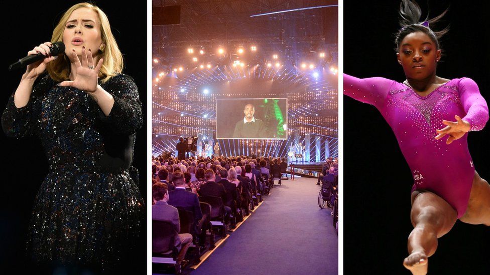 Adele, the BBC Sports Personality of the Year and Simone Biles