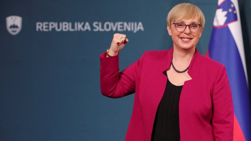 Natasa Pirc Musar becomes Slovenia's first female president