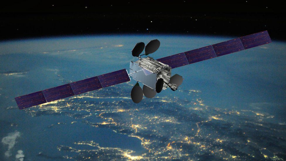 Intelsat satellite - file pic