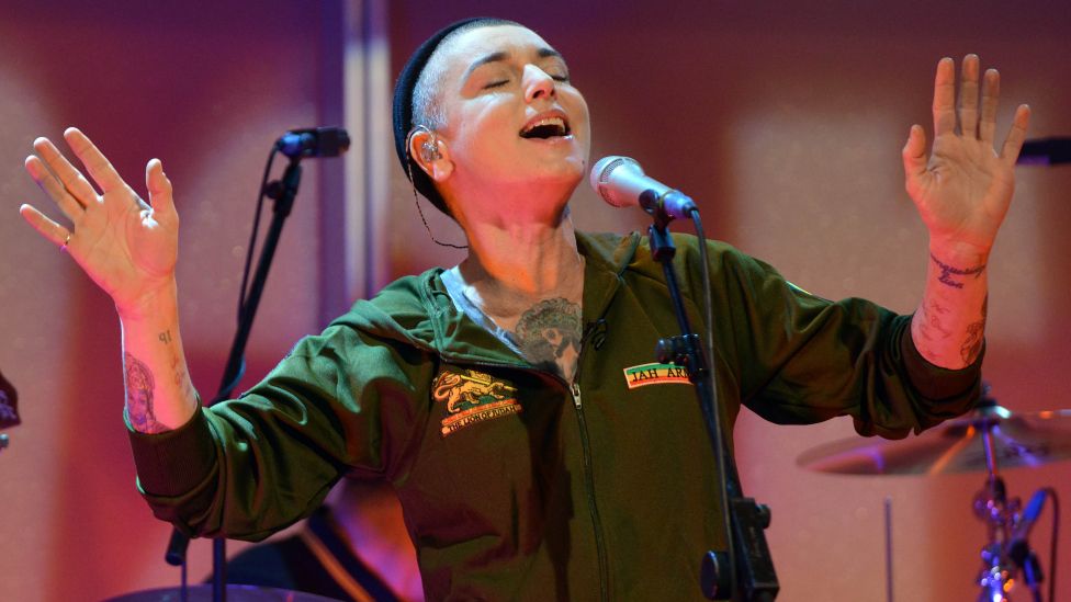 Picture shows singer Sinead O'Connor during her appearance on the BBC One current affairs programme The Andrew Marr Show