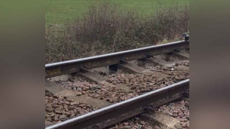 Track damage between Billericay and Wickford