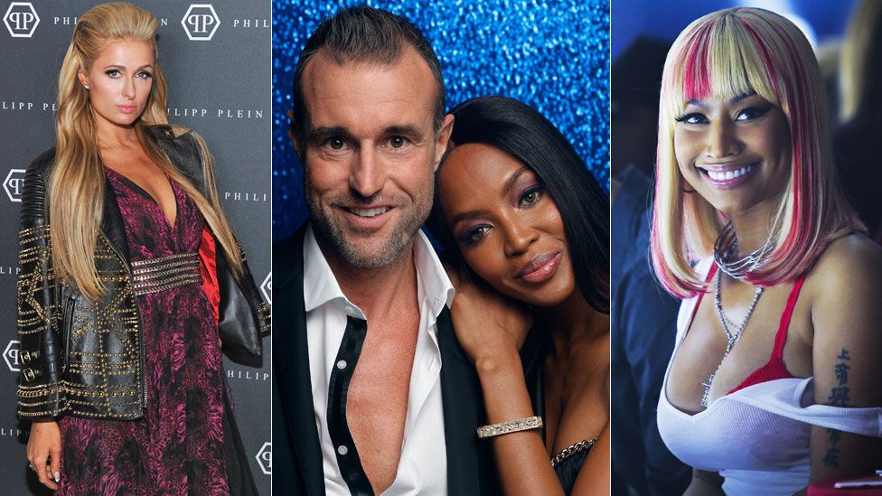 Paris Hilton, Naomi Campbell and Nicki Minaj