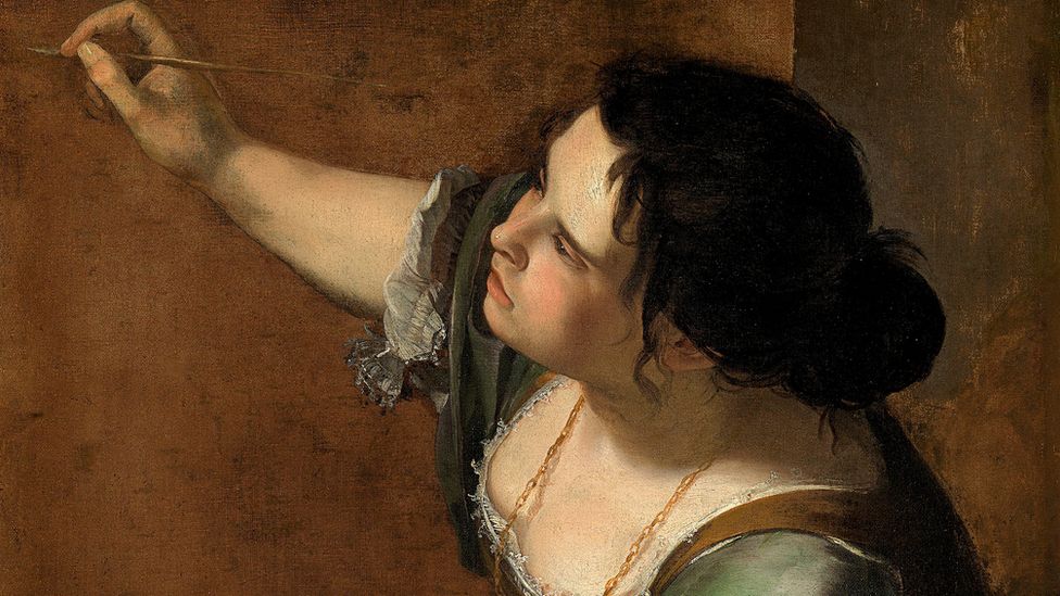 Self-portrait by Artemisia Gentileschi