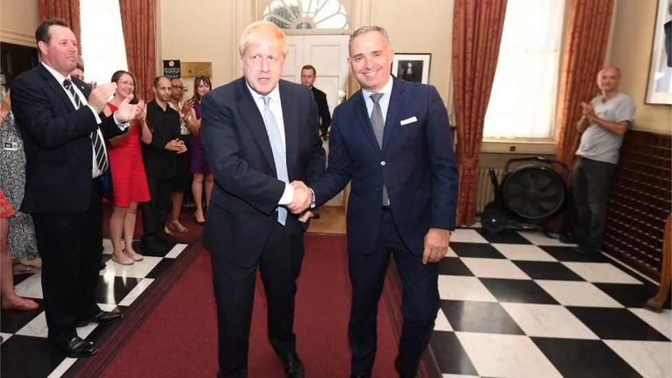 Boris Johnson and Mark Sedwill