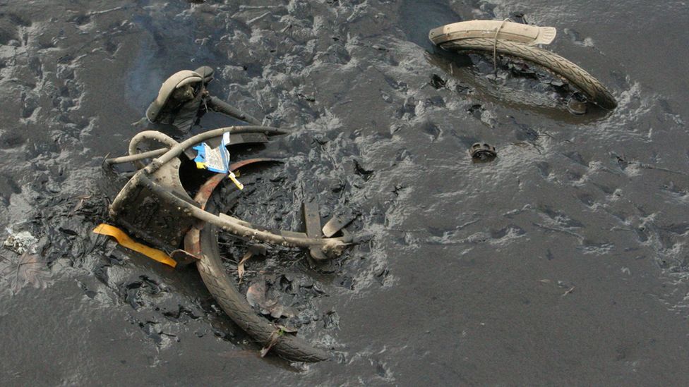 Belfast Bikes dumped in River Lagan BBC News
