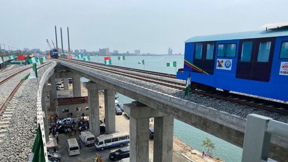 Новая электрическая железная дорога Лагоса