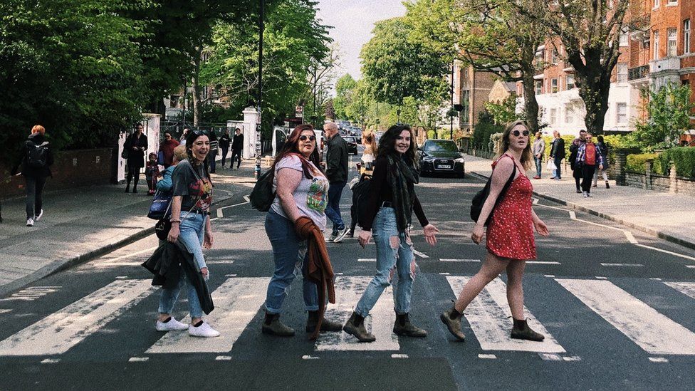 Photos: Fans Descend On Abbey Road To Celebrate It's Anniversary