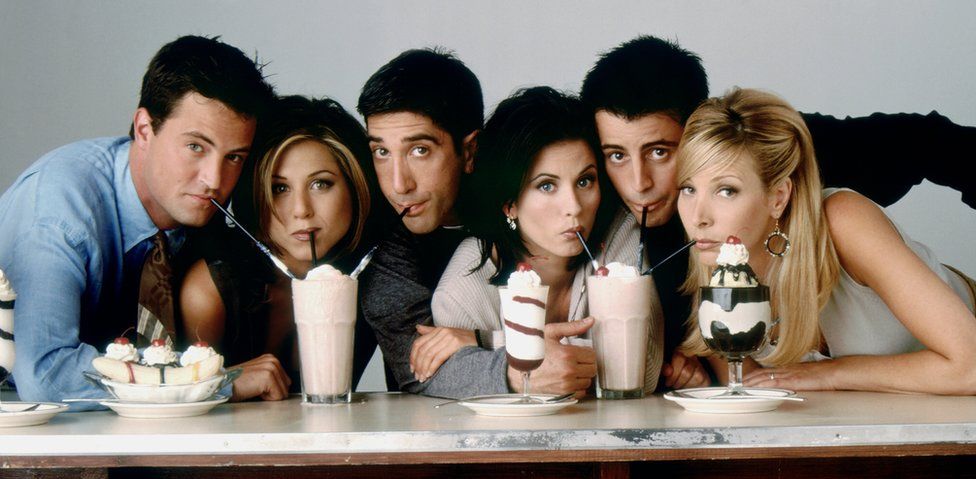 The main cast of Friends