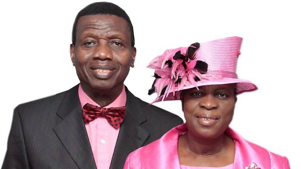 Pastor-Enoch Adeboye and his wife