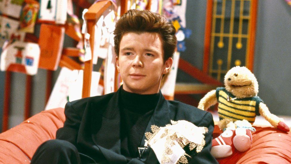 Rick Astley is on a (Rick) roll