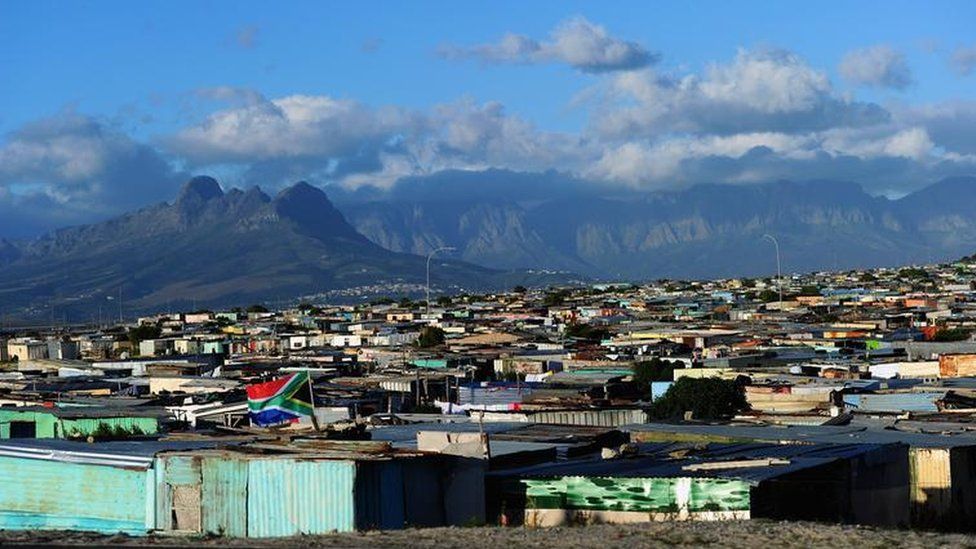 A general view of the Khayelitsha Township in Cape Town, South Africa.