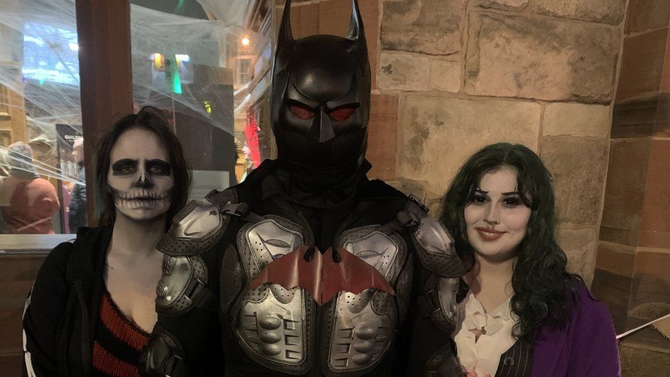 batman fancy dress at derry halloween