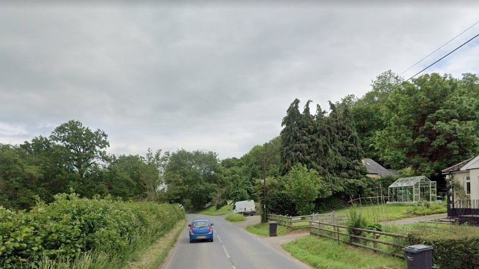 Dangerous driving arrest after man's death on Hereford road BBC News