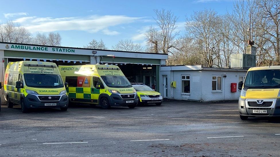 Ambulance station, Mere Way, Northampton