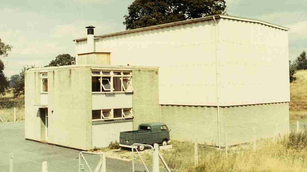 The original reactor centre site pictured in 1965